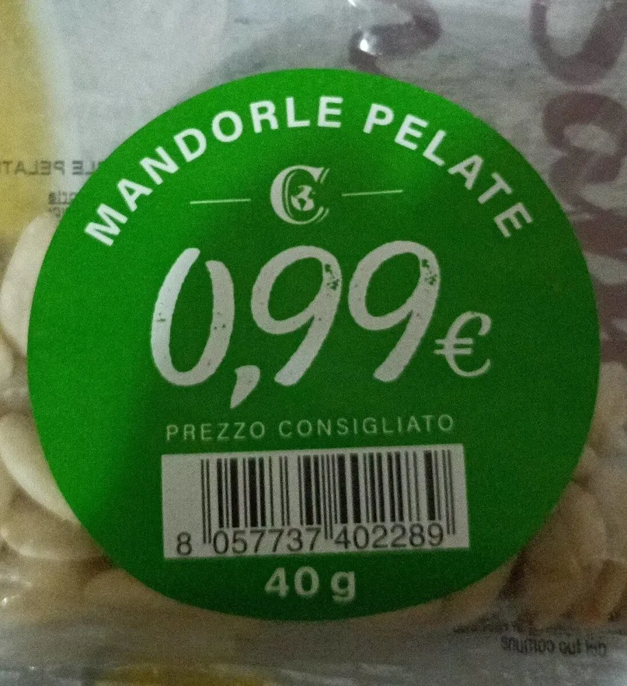 Mandorle Pelate
