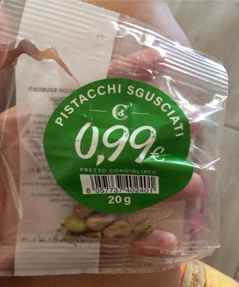 Pistacchi sgusciati