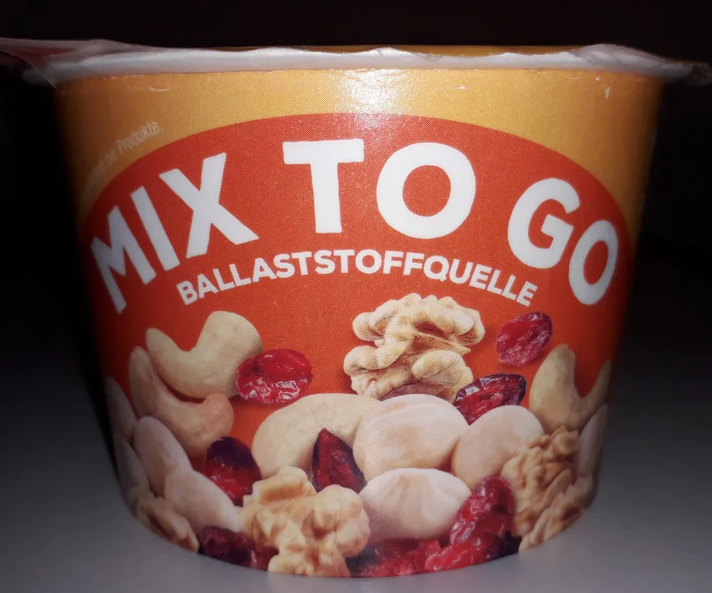 Mix to Go Ballaststoffquelle
