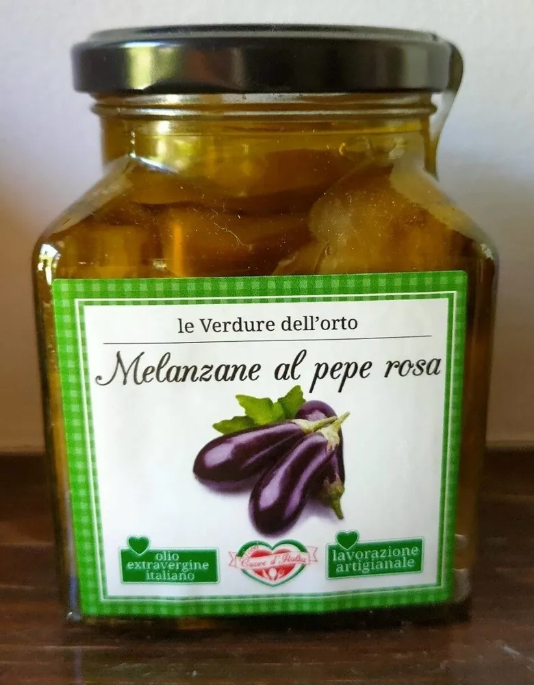 Melanzane al pepe rosa