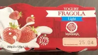 Yogurt fragola light