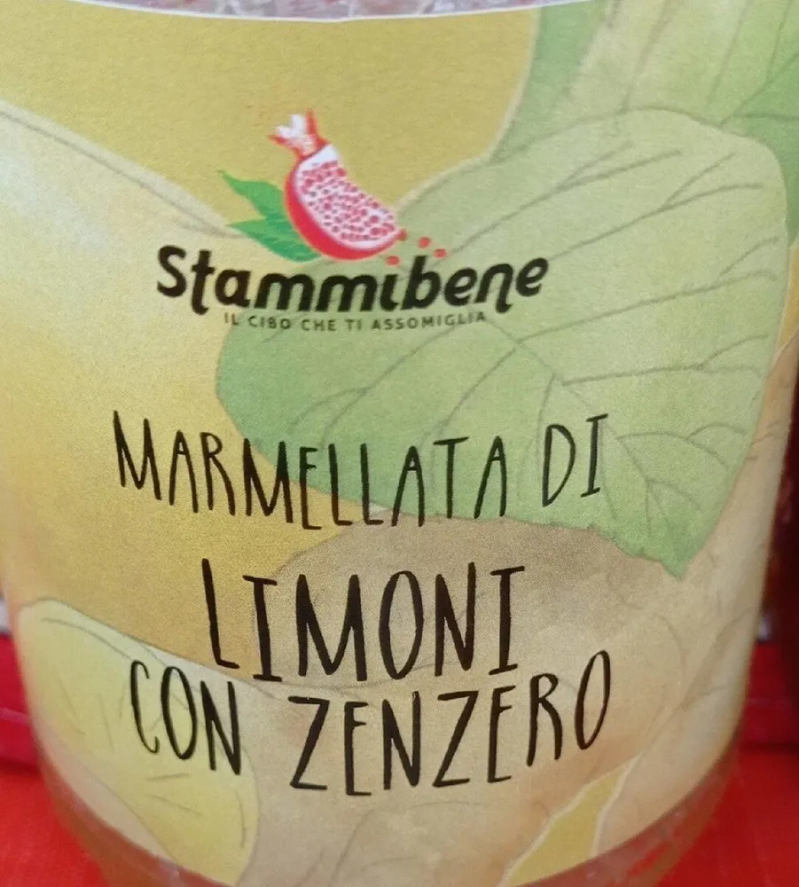 Marmellata limoni con zenzero