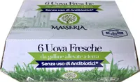 Uova allevate a terra senza antibiotico