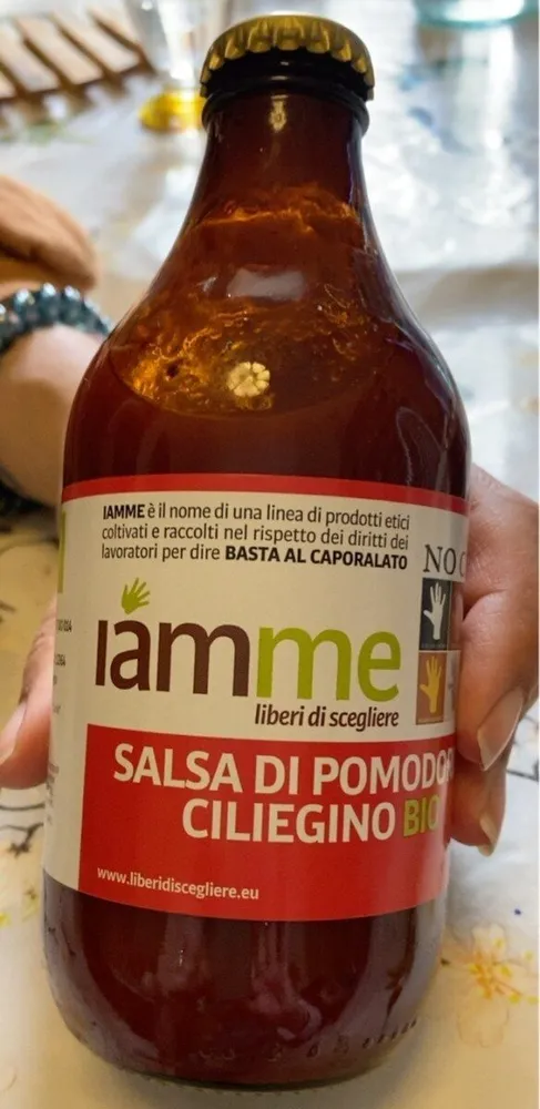 Salsa di Pomodoro ciliegino biologico