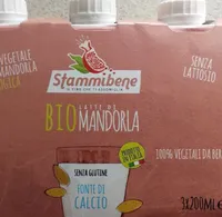 Latte bio di mandorla