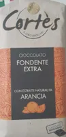 Cioccolato fondente extra con estratti naturali di arancia