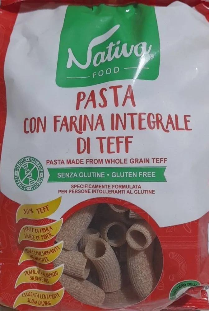 Pasta con Farina Integrale di Teff