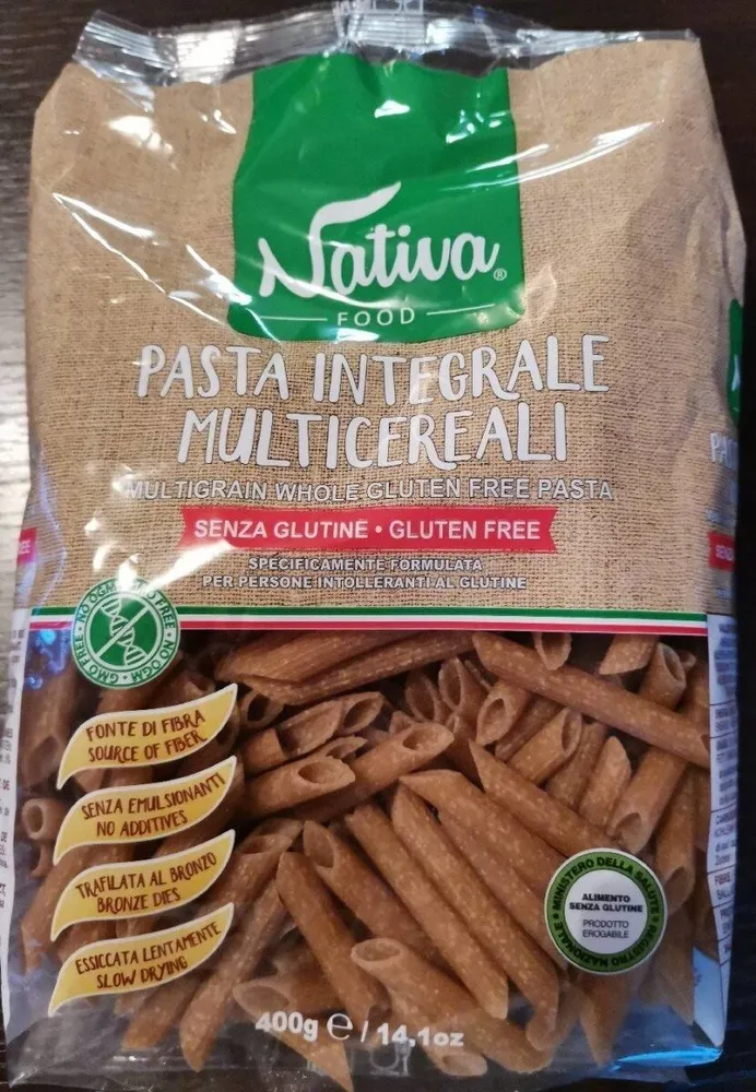 Pasta integrale multicereale gluten free