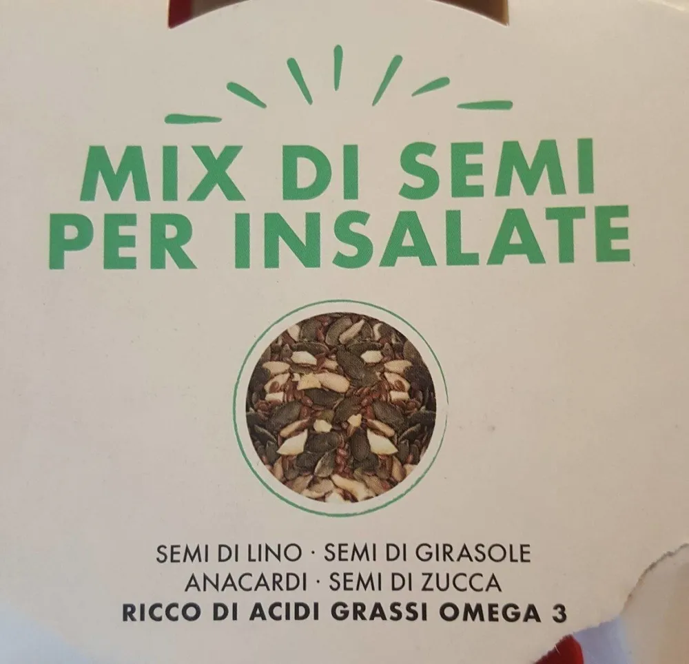 Mix di semi per insalate