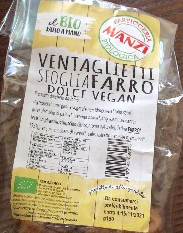 Ventaglietti sfogliafarro