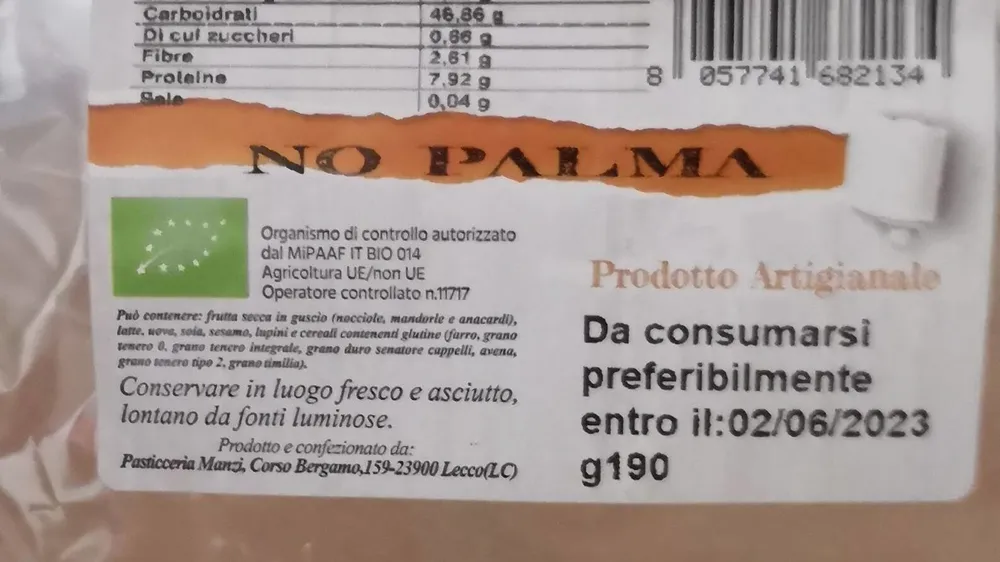 grissini bio all avena