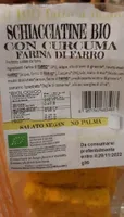Schiacciatine bio con curcuma