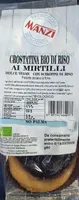 Crostatina bio di riso ai mirtilli