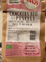 Crackers bio di piselli