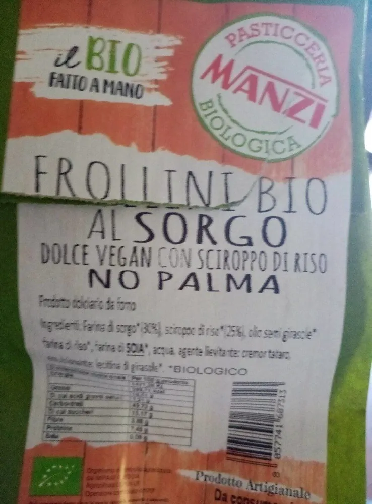 Frollini bio al sorgo