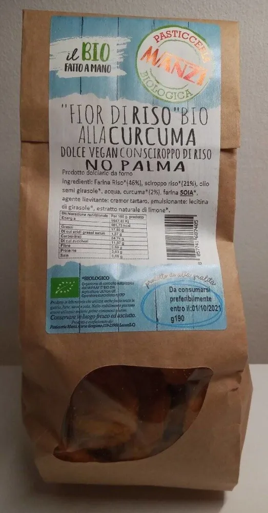 "Fior di Riso" bio alla curcuma