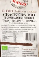 Crackers Bio di Grano Saraceno