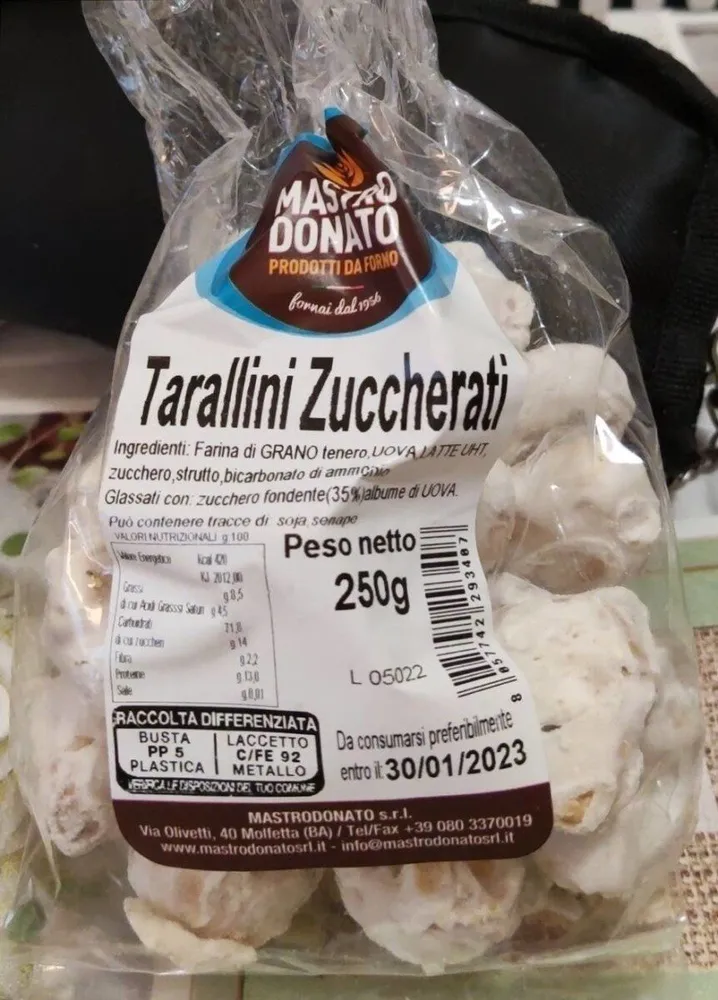 Tarallini zuccherati