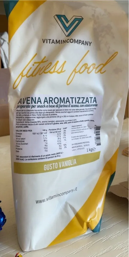avena aromatizzata