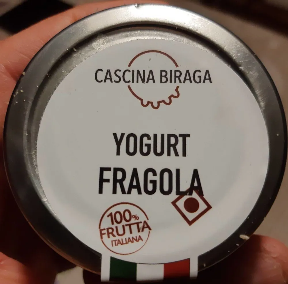 yogurt e fragola