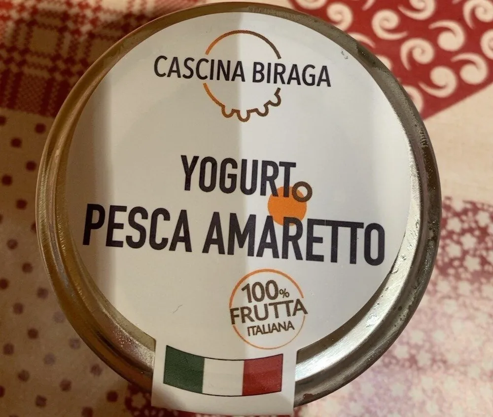 Yogurt Pesca e Amaretto