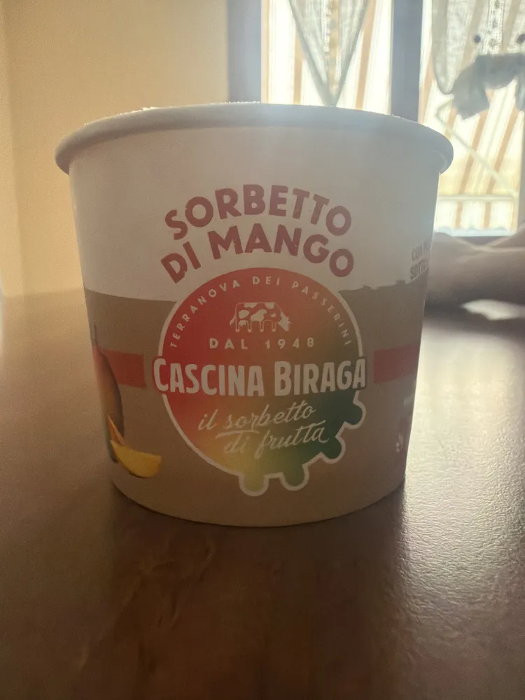 Sorbetto di mango