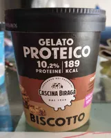 Gelato proteico al Biscotto