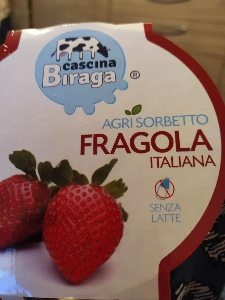 Agri sorbetto fragola