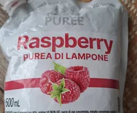 Purée de framboise.