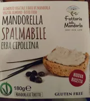 Mandorella spalmabile erba cipollina