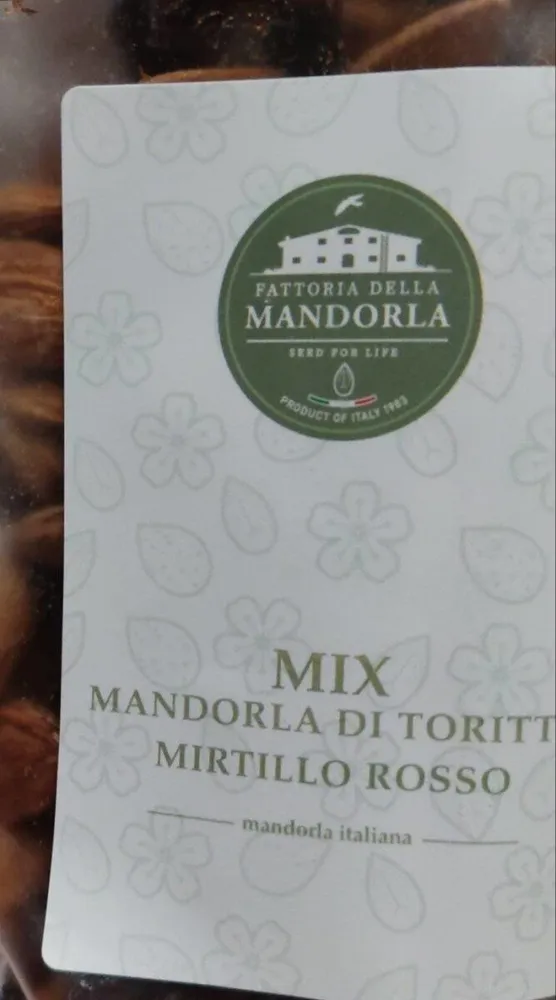 Mix mandorla di Toritto mirtillo rosso
