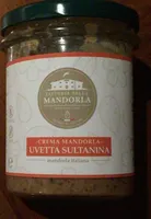 Crema mandorla uvetta sultanina