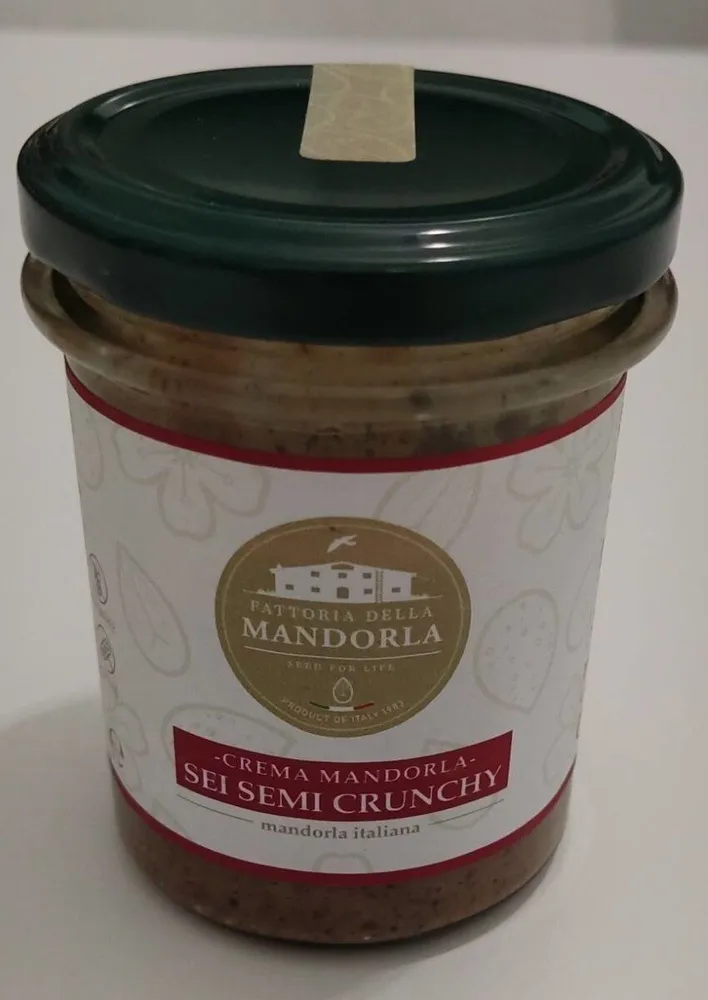 Crema mandorla sei semi crunchy
