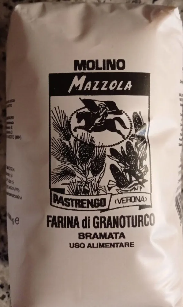 Farina di granoturco bramata uso alimentare