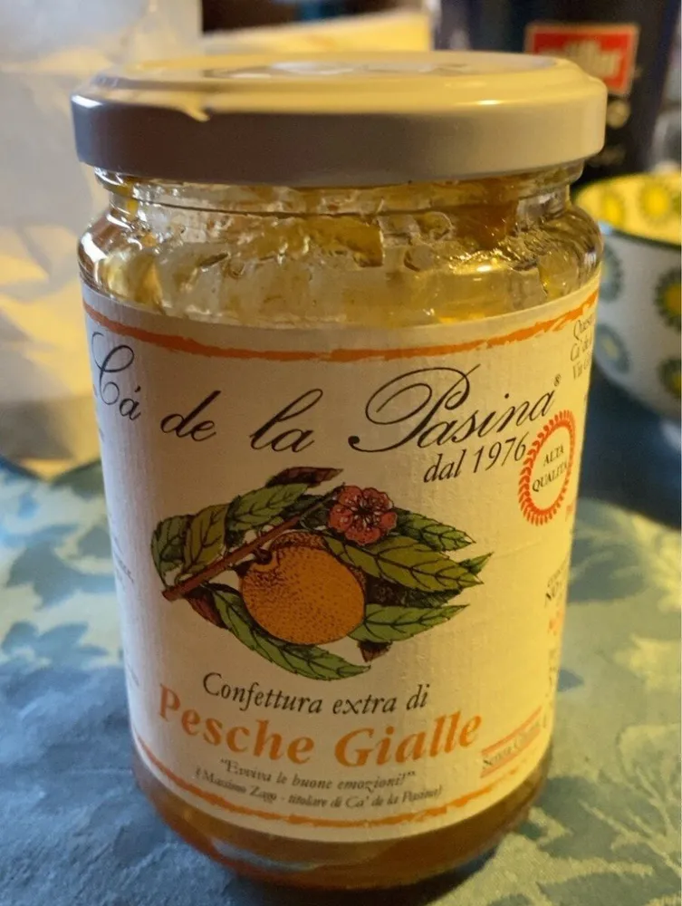 Confettura extra di pesche gialle