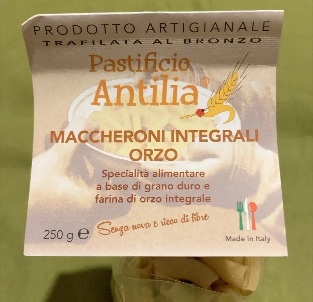 Maccheroni Integrali Orzo
