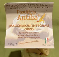 Maccheroni Integrali Orzo