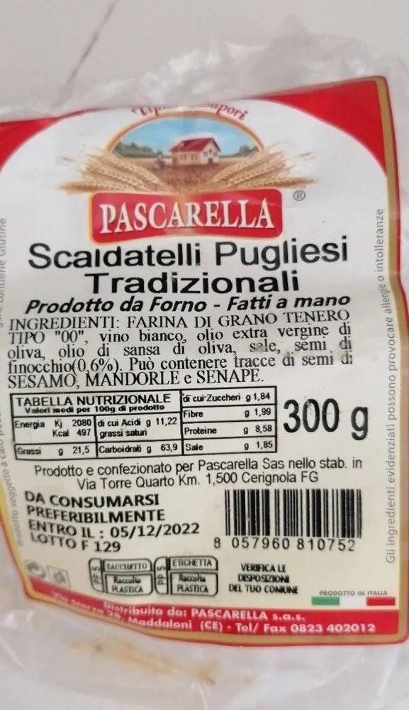 Scaldatelli pugliesi tradizionali