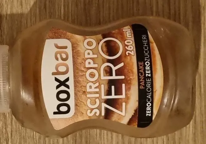 Sciroppo zero gusto pancake