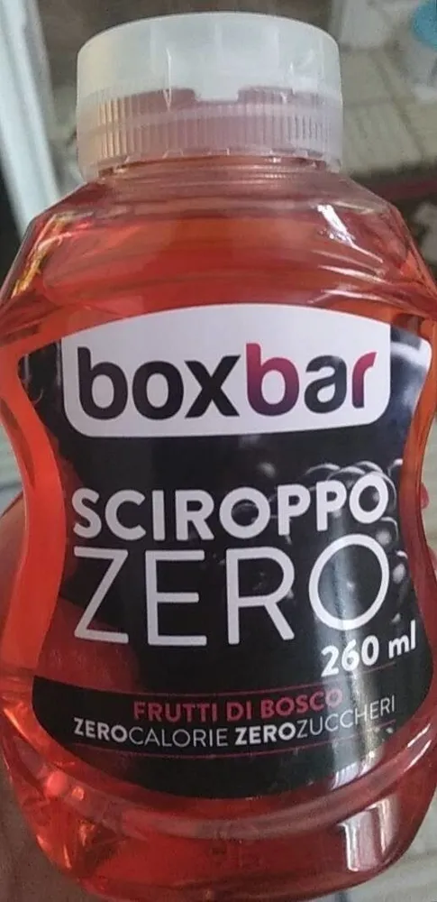 Sciroppo frutti di bosco