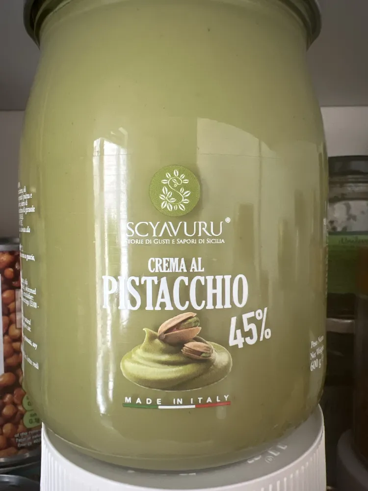 Crema Al Pistachio