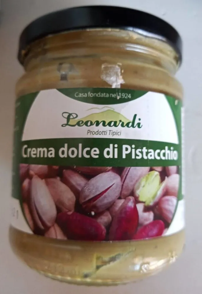 Crema dolce di Pistacchio