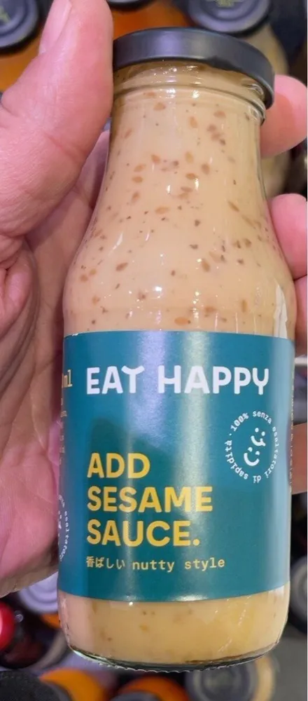 Add sesame sauce