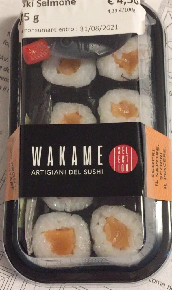 Maki salmone