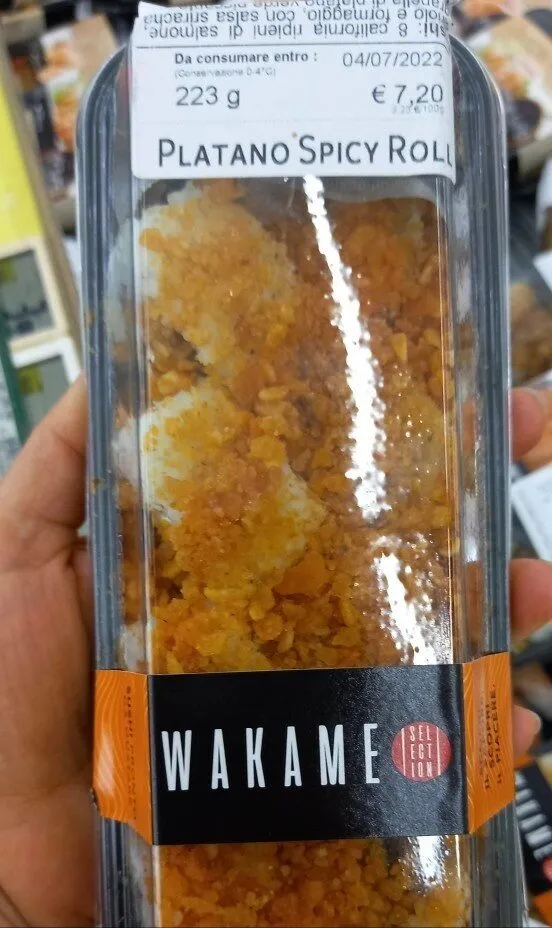 Platano Spicy Roll