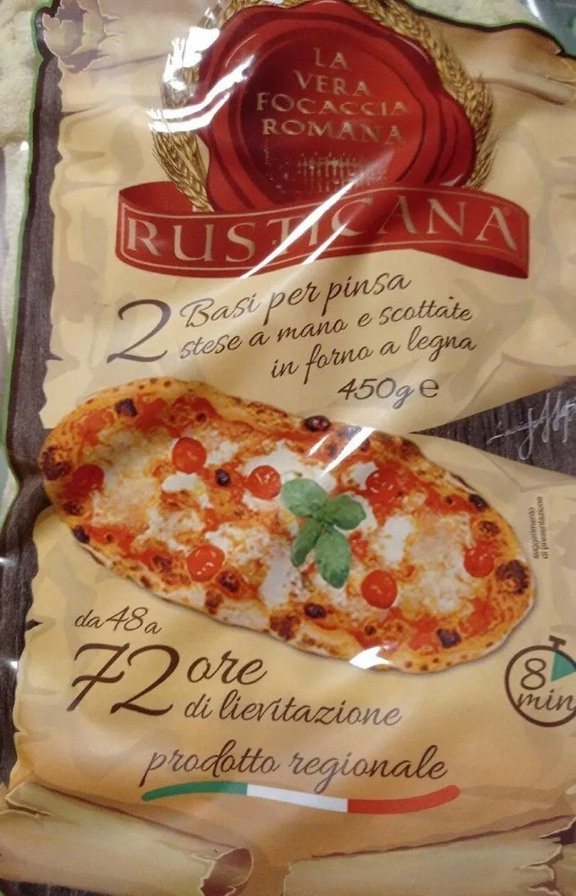 Focaccia Romana base para pizza