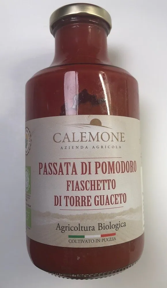 Passata di pomodoro fiaschetto di torre guaceto