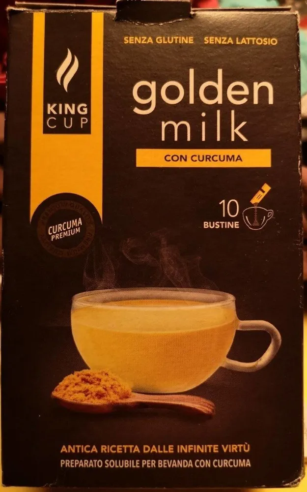 Golden milk con curcuma