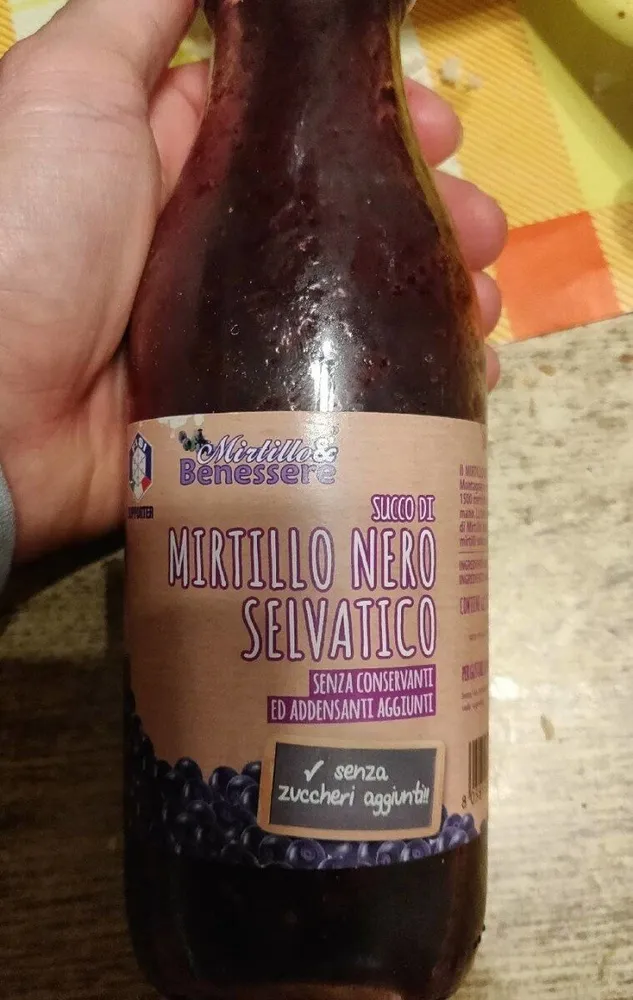 mirtillo nero selvatico