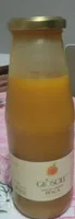Succo e polpa pesca